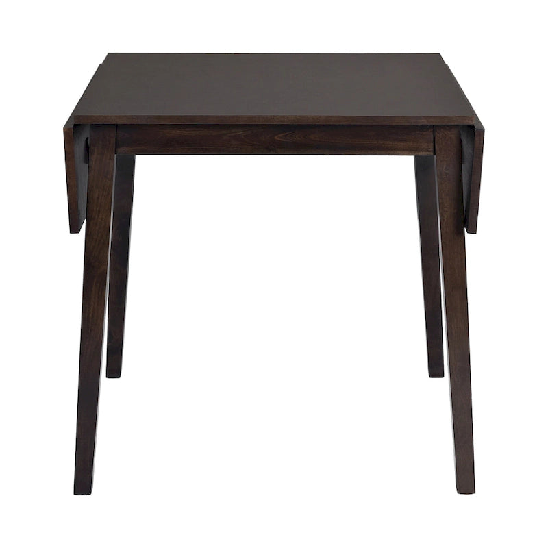 Extendable Round Dining Table with Oak Veneer Top