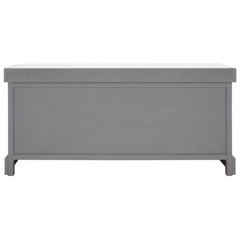 Farmhouse Cushioned Storage Bench with 3 Drawers