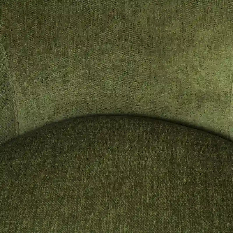 Swivel Accent Lounge Chair with Curved Back