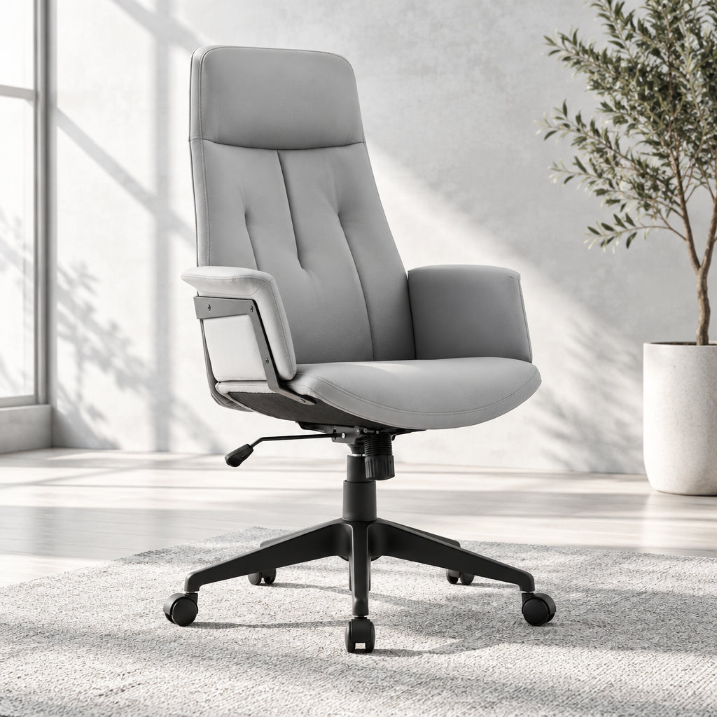 Ergonomic High-Back Office Chair with Lumbar Support