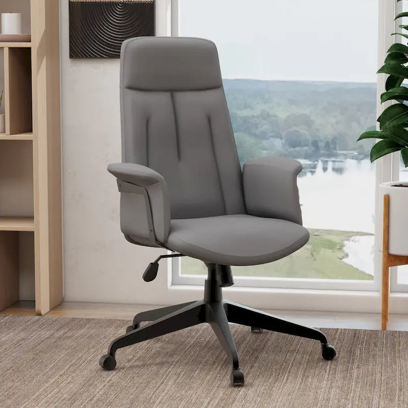 Ergonomic High-Back Office Chair with Lumbar Support