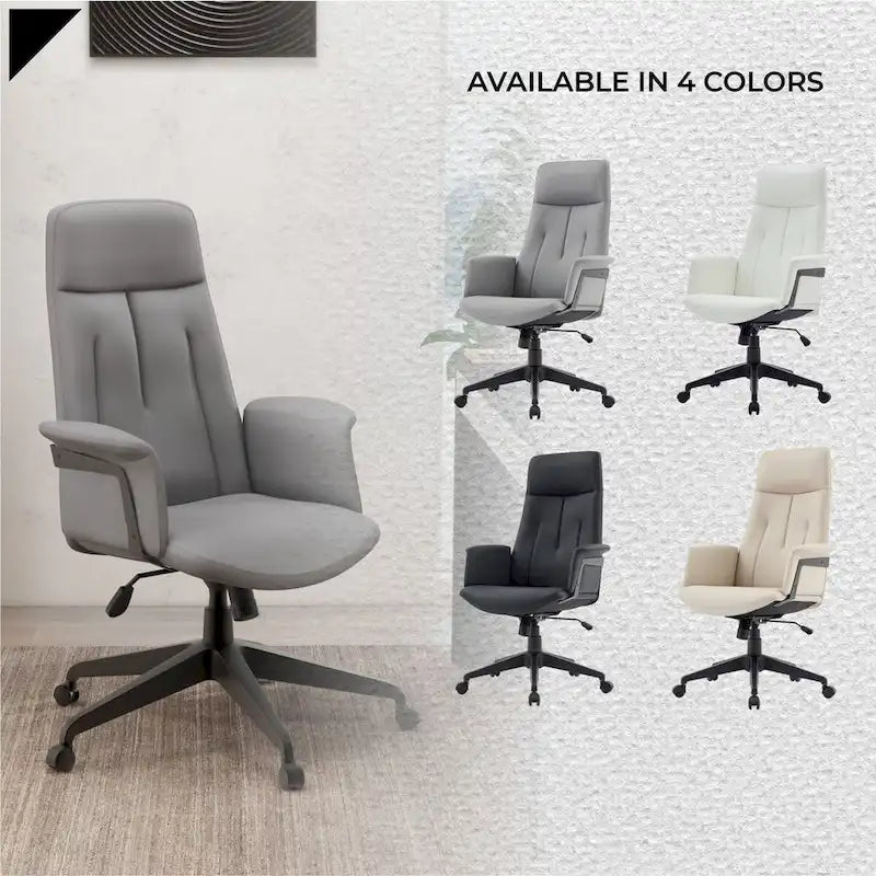 Ergonomic High-Back Office Chair with Lumbar Support