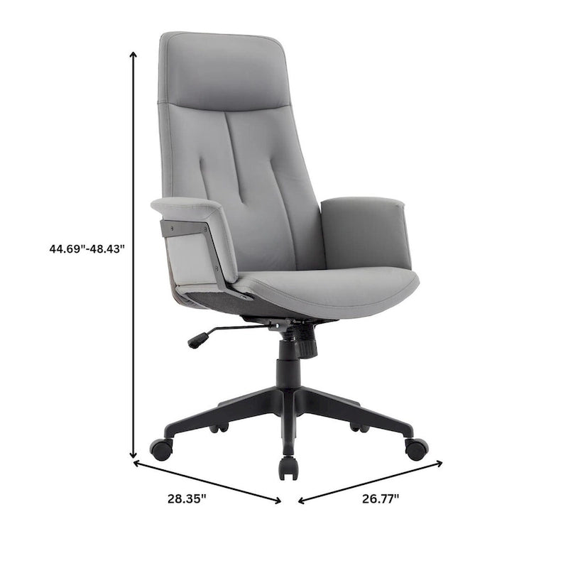 Ergonomic High-Back Office Chair with Lumbar Support