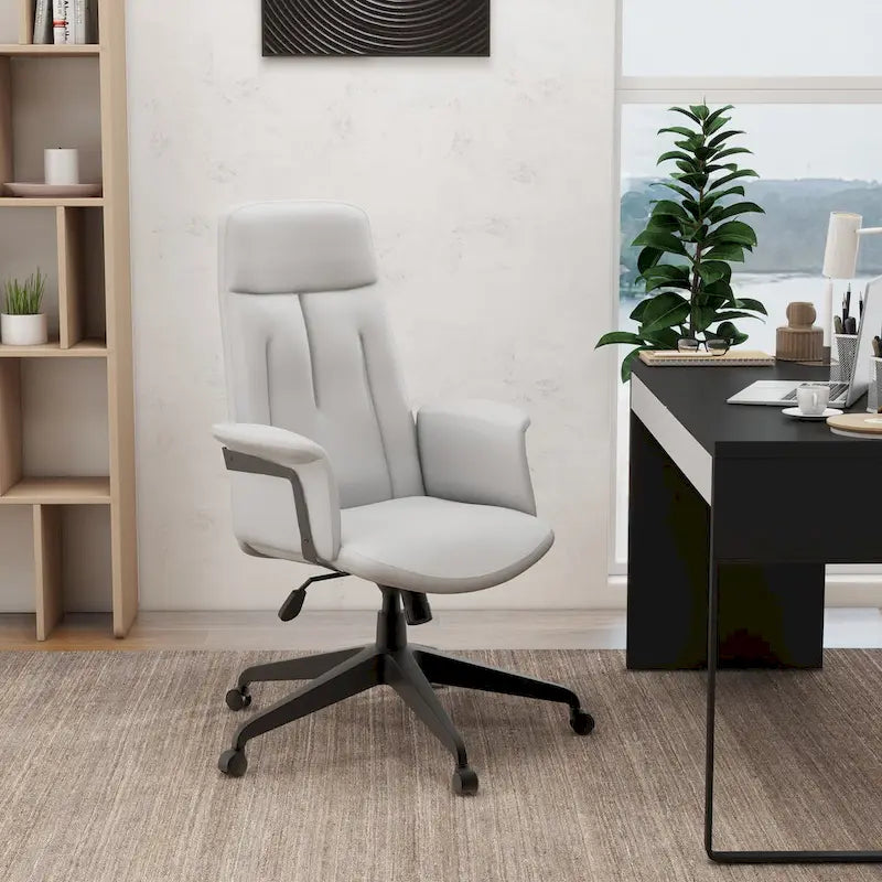 Ergonomic High-Back Office Chair with Lumbar Support