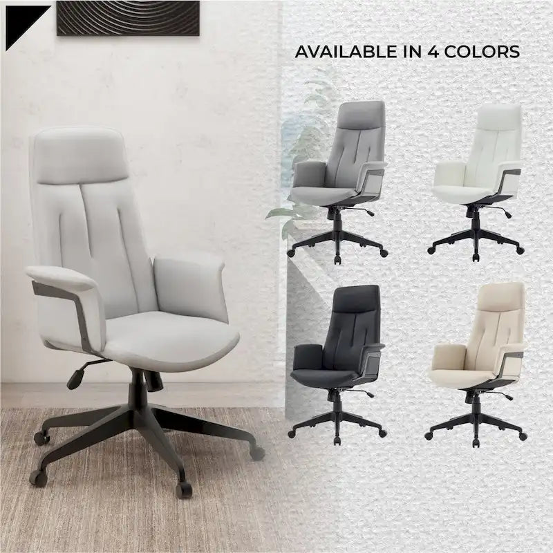 Ergonomic High-Back Office Chair with Lumbar Support