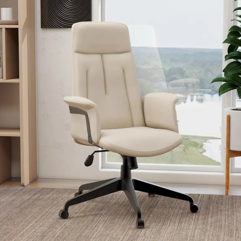 Ergonomic High-Back Office Chair with Lumbar Support